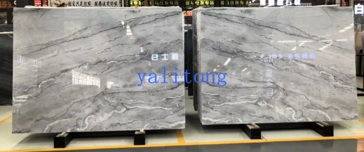 China Bruce Grey Marble Slabs