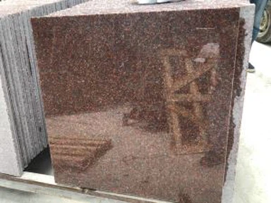 Tuiles de granit rouge indien couleurs