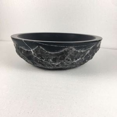 Éviers d'art en marbre noir Marquina