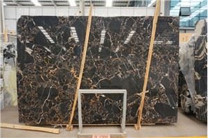 Dalles de marbre d'Athènes Portoro