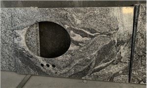 Chine Vicomte White Granite Vanitytops