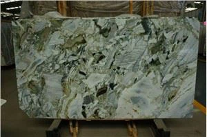 Dalles de marbre émeraude de glace chinoise