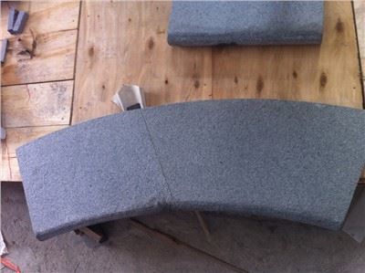 Bordures de natation en granit gris foncé Chine