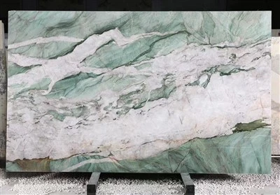 Dalles de quartzite vert Cristallo Tiffany